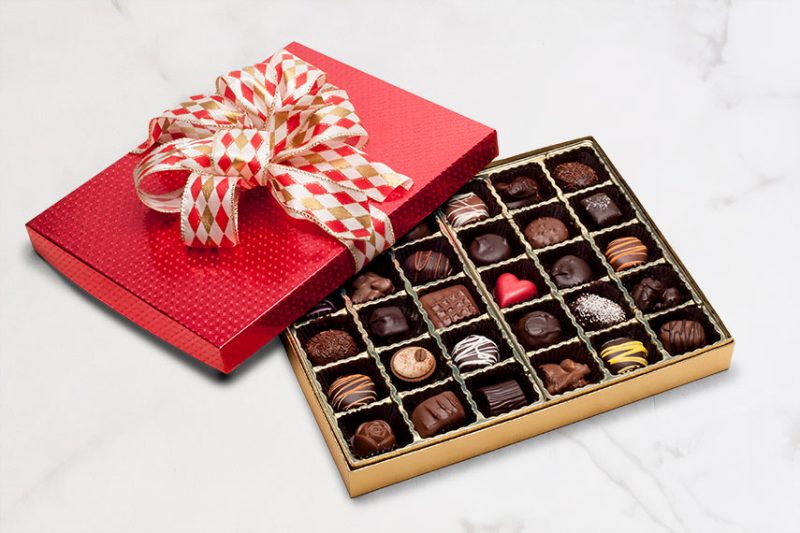 30 Piece Assorted Chocolate Gift Box – Schmid's of San Clemente Fine ...